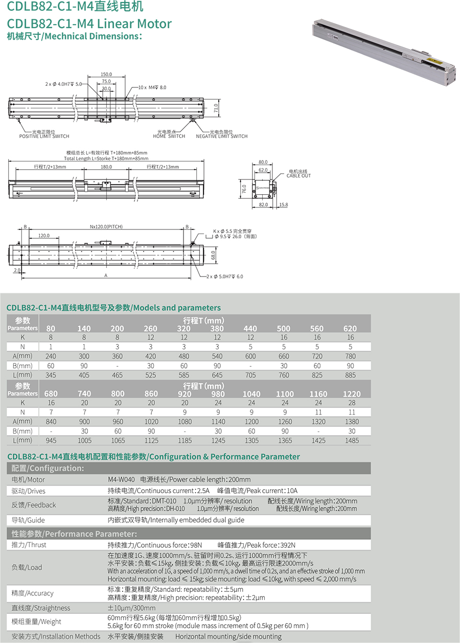 CDLB緊湊型直線模組
