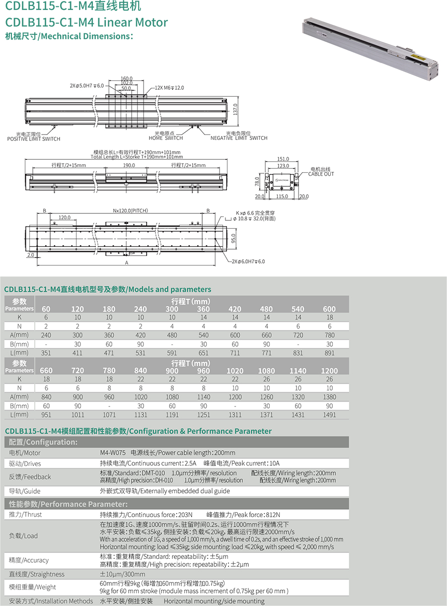 CDLB緊湊型直線模組