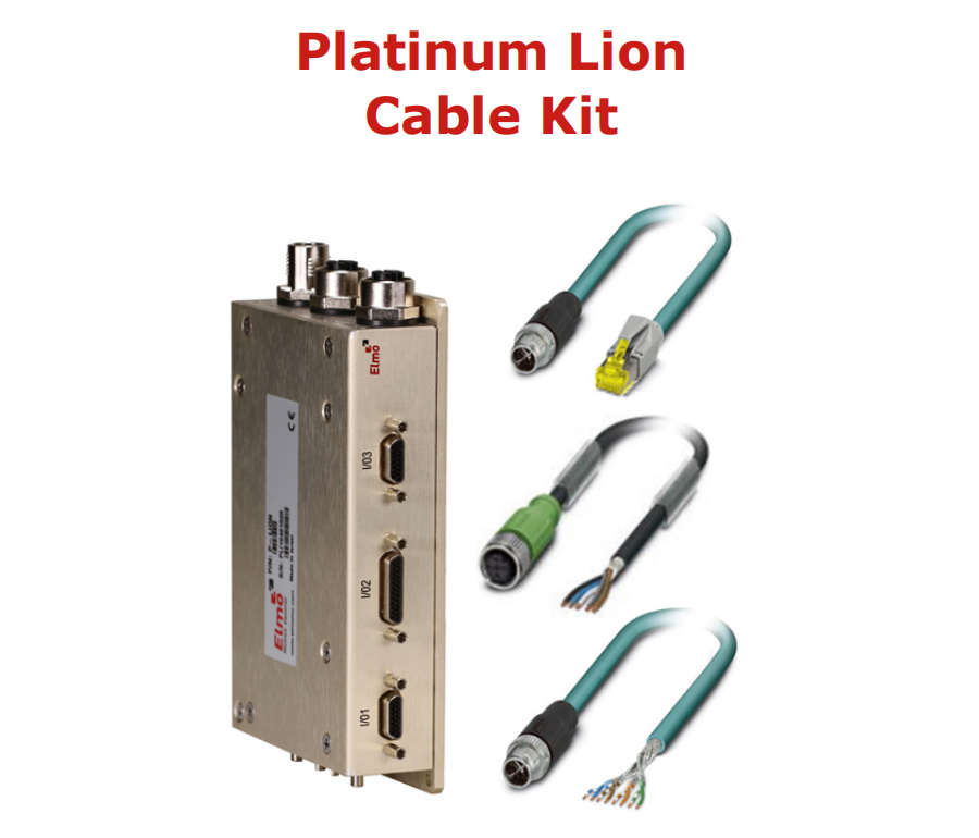 Platinum-Lion （P-Lion）八軸多軸控制器電纜套件