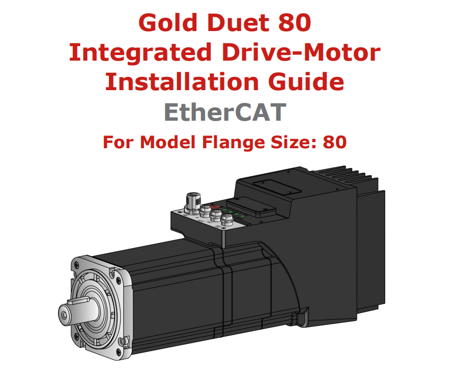 gold-duet-80-400v-800v集成電機電纜套件